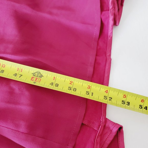 NWT Satin Raspberry Cocktail Dress/ wedding guest, cocktail formal ADELYN RAE - Picture 8 of 10